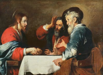 La Cena en Emaús de Bernardo Strozzi